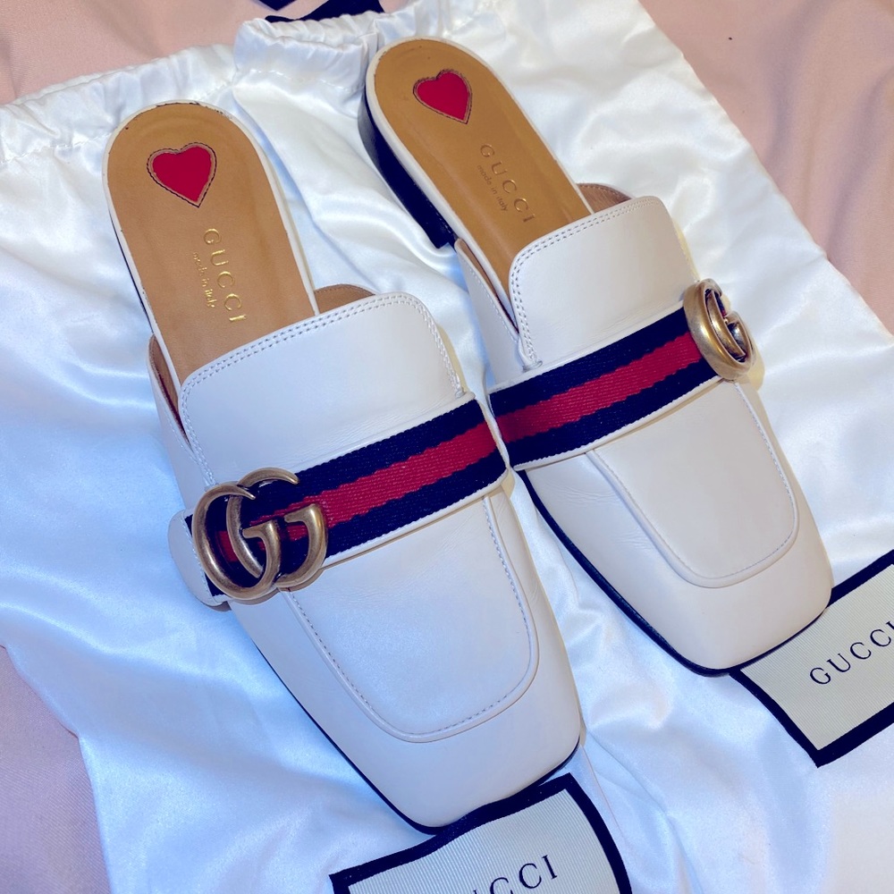 *AUTHENTIC* Gucci Women’s Peyton size 35 - Picture 9 of 11